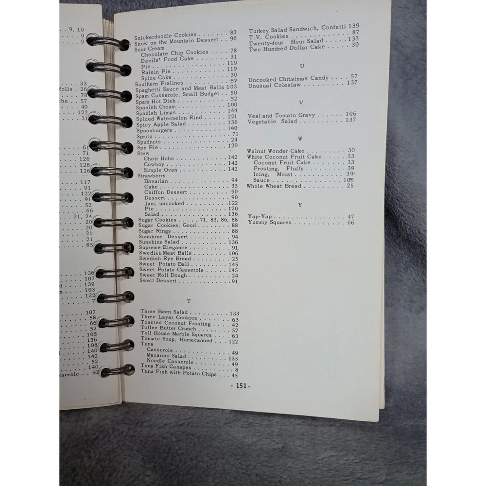 Fjeldberg Lutheran Church Cookbook 1965 Huxley, Iowa Spiral Vintage Recipe Local